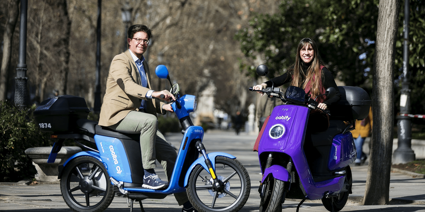 Cooltra and Cabify combine e-moped fleets in Spain